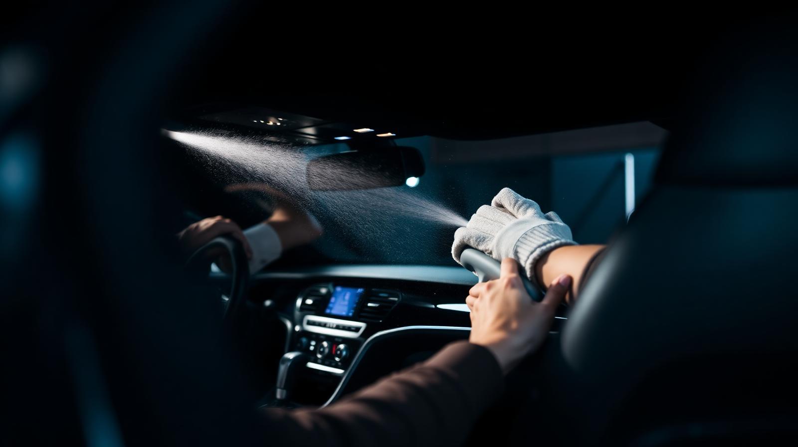 How to Choose the Right Auto Detailing Shop in Winnipeg: Buyer's Checklist WPEG Customs detailer polishing paint under lighting inside the Winnipeg studio.